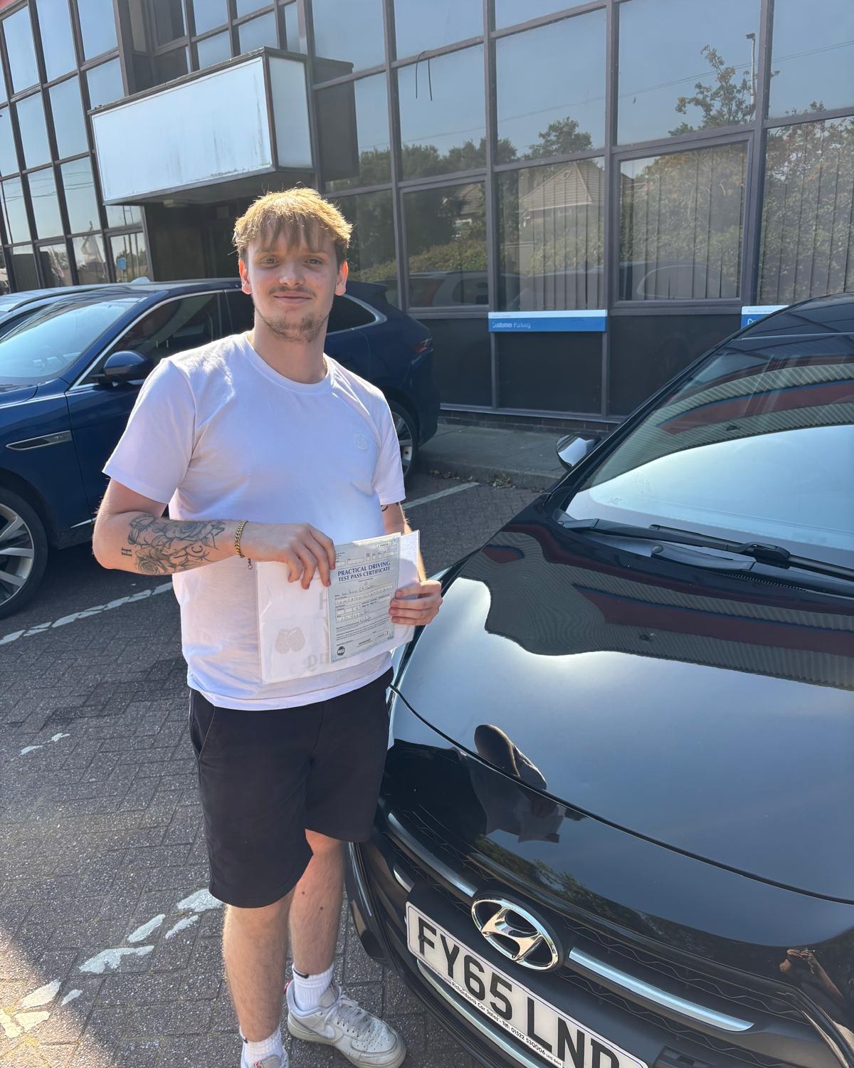 Alfie C. passed their driving test in Jul 2026