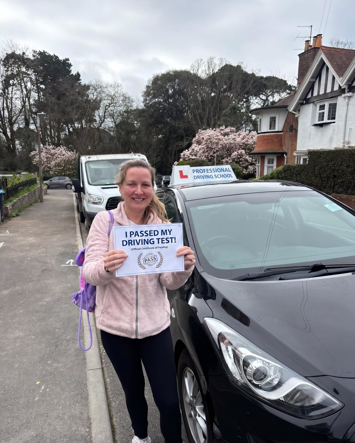 Karen W. passed their driving test in Mar 2026