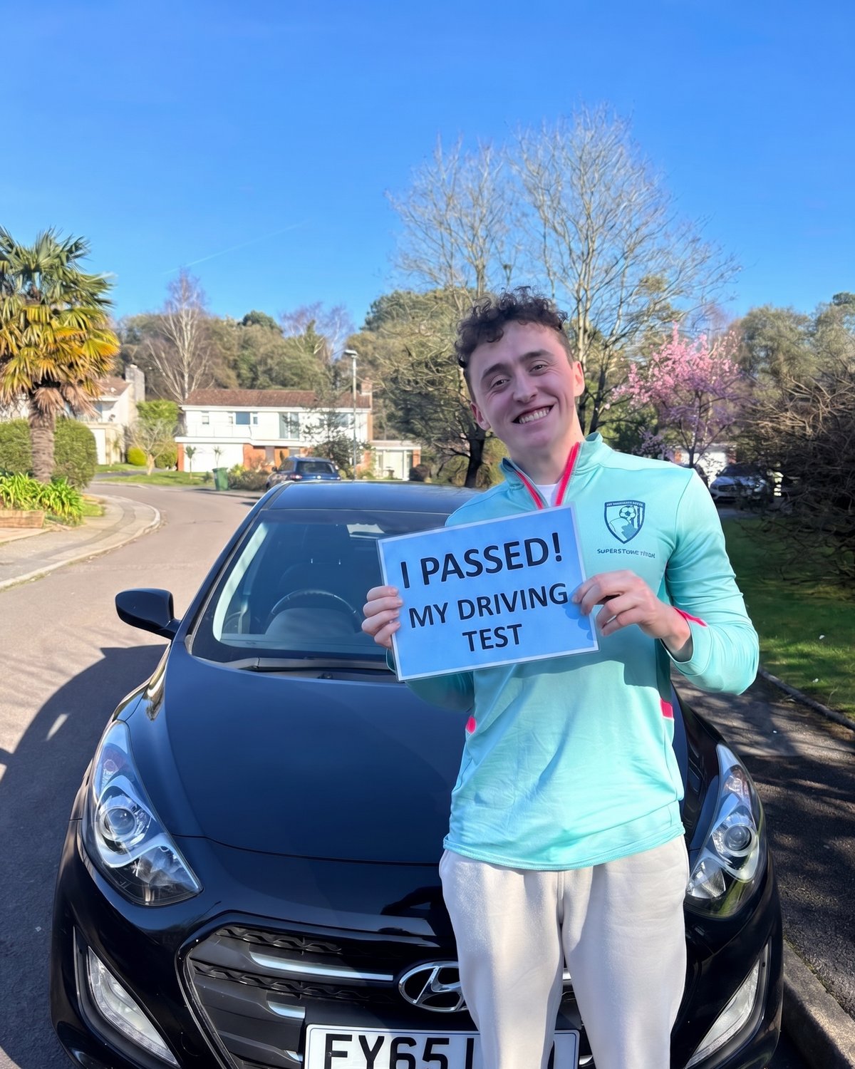 Louie J. passed their driving test in Mar 2026